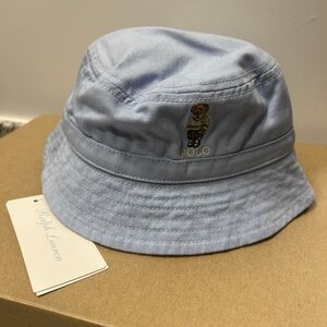 Ralph Lauren Light Blue Baby Bucket Hat